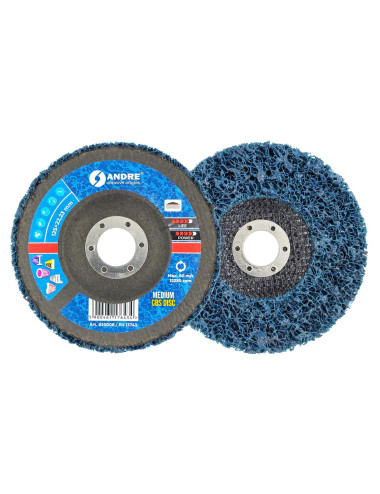 ANDRE KRĄŻEK SZLIFIERSKI CBS 125mm MEDIUM - BLUE