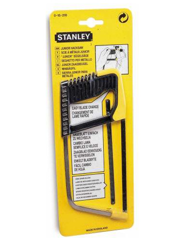 STANLEY PIŁA METAL JUNIOR 215mm REWOLWER + 2 BRZESZCZOTY 3-15-905