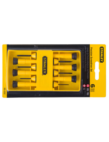 STANLEY WKRĘTAKI 6cz. ZEGARMISTRZOWSKIE