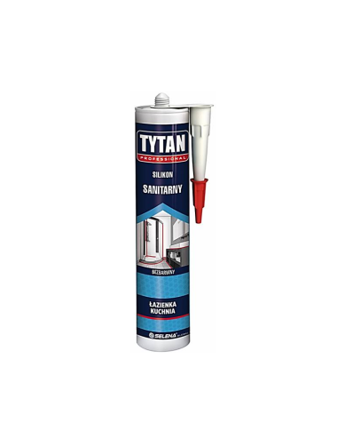 TYTAN SILIKON SANITARNY BEZBARWNY 280ml PROFESSIONAL