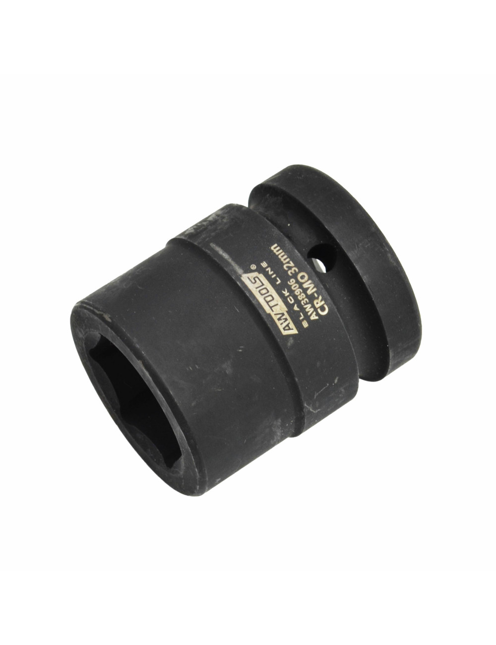 AWTOOLS NASADKA UDAROWA 6K 1" KRÓTKA 33 mm BLACK LINE