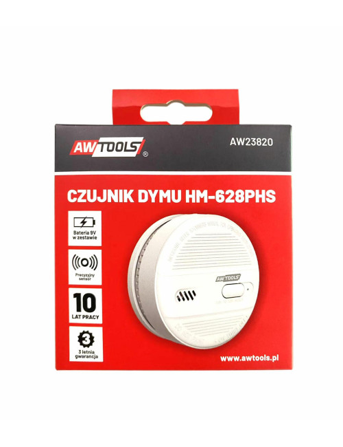 AWTOOLS CZUJNIK DYMU 9V