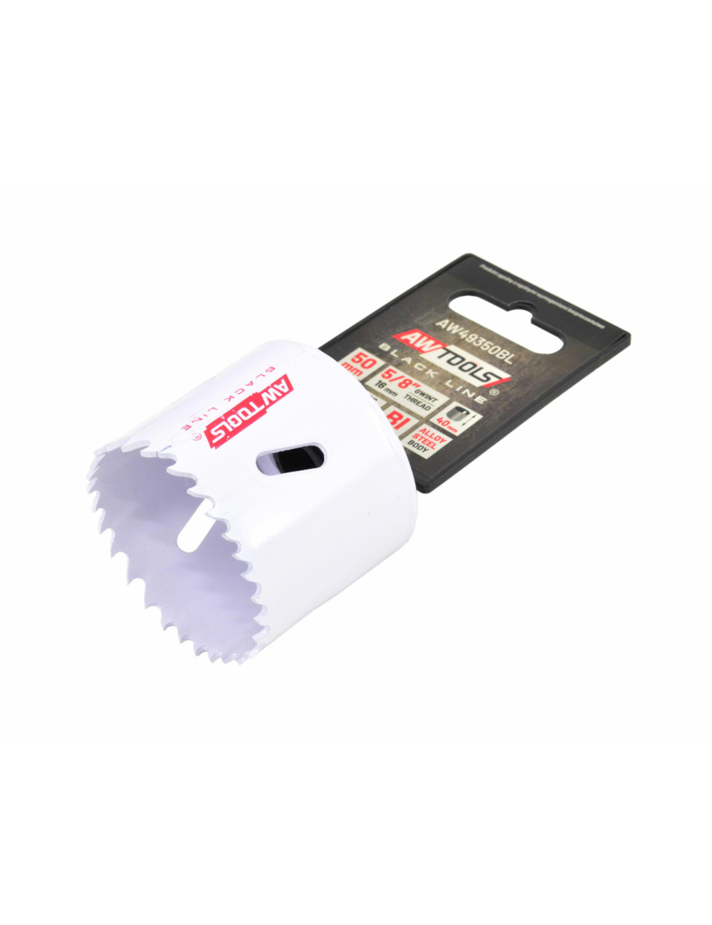 AWTOOLS OTWORNICA BIMETALOWA HSS-Co 8% 35mm BLACK LINE