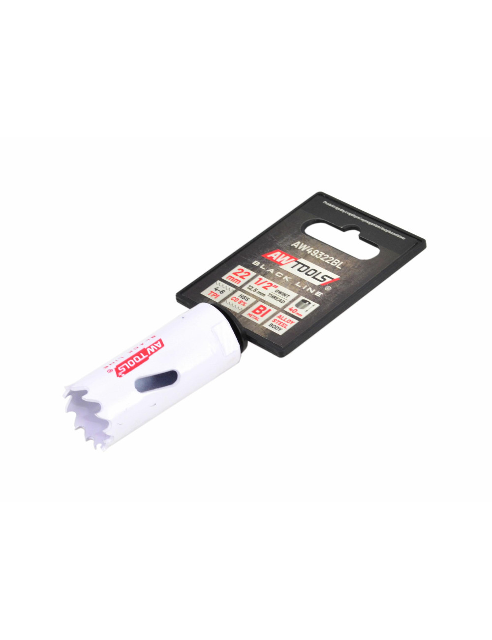 AWTOOLS OTWORNICA BIMETALOWA HSS-Co 8% 29mm BLACK LINE