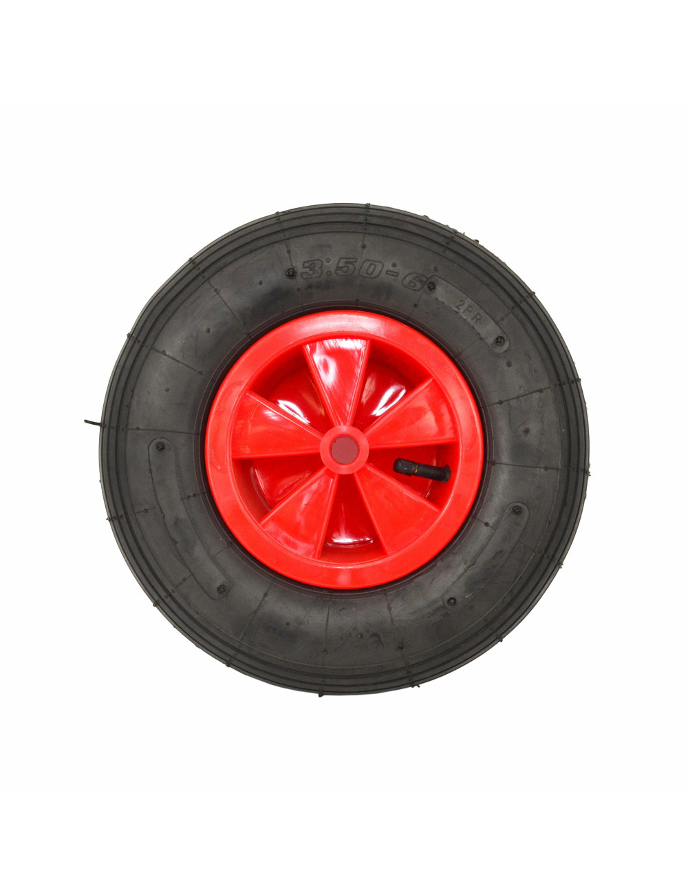 AWTOOLS KOŁO PNEU.3.50 PLASTIK 2PR CZER.