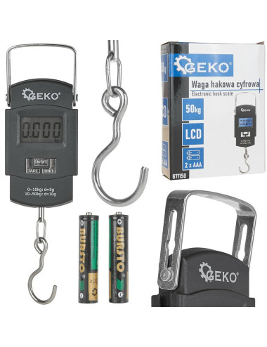 WAGA HAKOWA CYFROWA 50kg GEKO