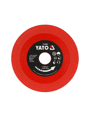 YATO TARCZA DIAMENTOWA 125mm x 22,23mm