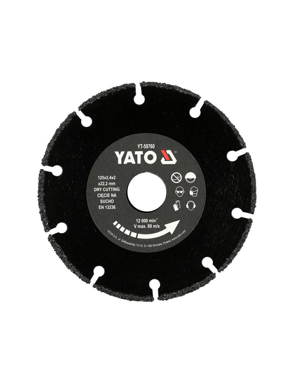 YATO TARCZA DO DREWNA 125mm