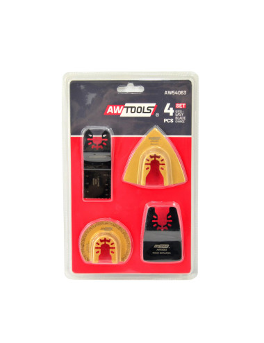 AWTOOLS MT ZESTAW BRZESZCZOTÓW B 4szt.