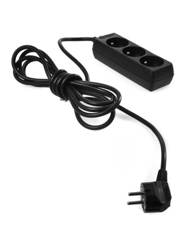 AWTOOLS PRZEDŁUŻACZ DOMOWY CZAR. U.3g*1,5m