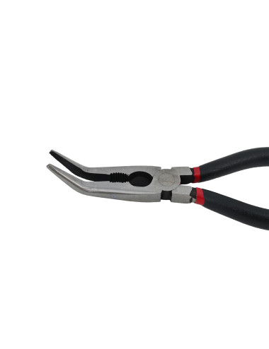 JUCO SZCZYPCE WYDŁUŻ.WYGIĘTE PVC 195mm POLEROWANE.