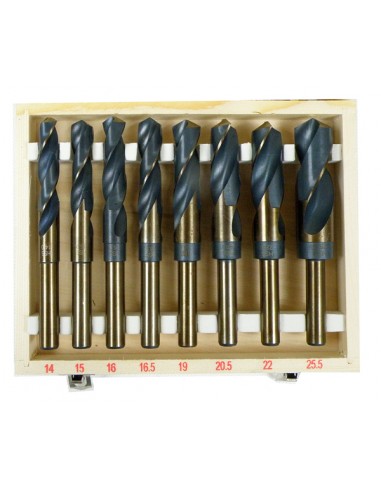 WIERTŁO KOBALT KOMPLET 8szt./SILVER