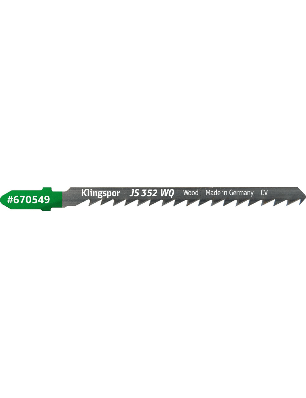 KLINGSPOR BRZESZCZOT DO WYRZYNARKI 100x8x1,25mm JS 352 WQ 5szt.