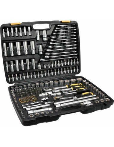 VOREL ZESTAW KLUCZY 216el 1/2"/3/8"/1/4"