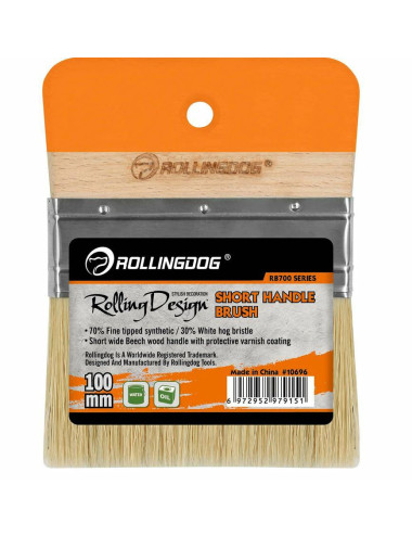 ROLLINGDOG PĘDZEL Z KRÓTKĄ RĄCZKĄ 100mm