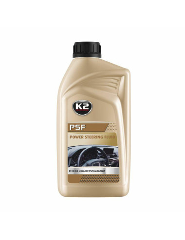 K2 PŁYN DO UKŁADÓW WSPOMAGANIA KIEROWNICY POWER STEERING FLUID BEZBARWNY 1L