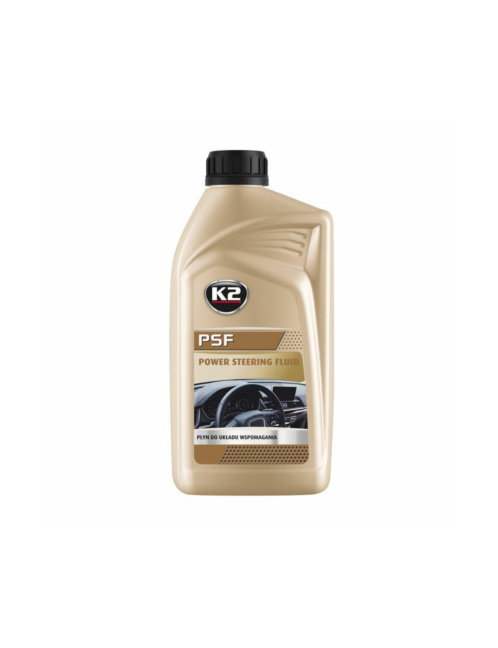 K2 PŁYN DO UKŁADÓW WSPOMAGANIA KIEROWNICY POWER STEERING FLUID BEZBARWNY 1L