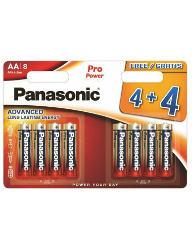 PANASONIC BATERIA ALK.LR6E BL8szt.