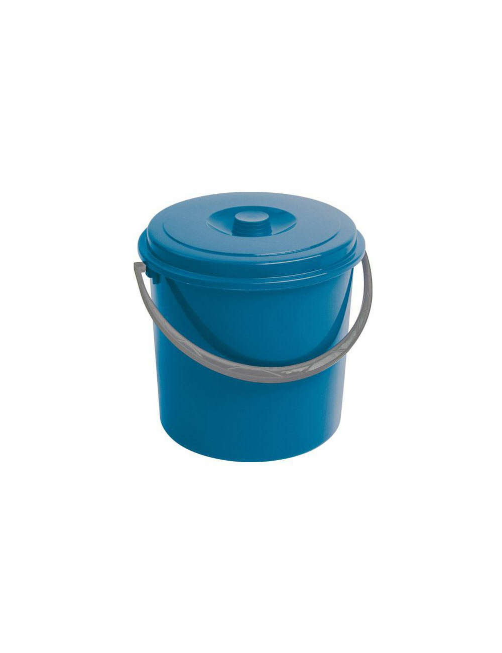 CURVER WIADRO 10L Z POKRYWKĄ NIEBIESKIE