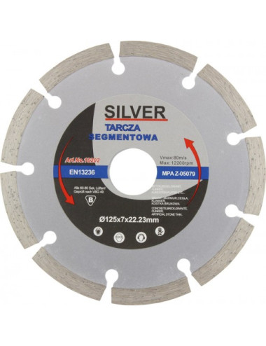 TARCZA D.SILVER 125 SEG.