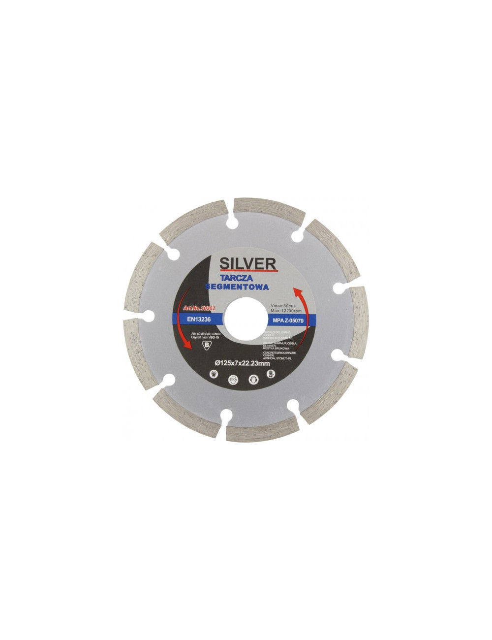 TARCZA D.SILVER 125 SEG.