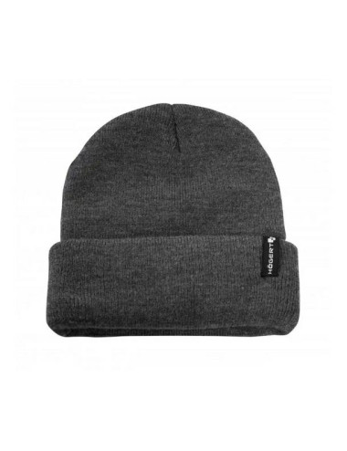 HOGERT CZAPKA ZIMOWA PODWÓJNA EGON CIEMNOSZARY MELANŻ UNI