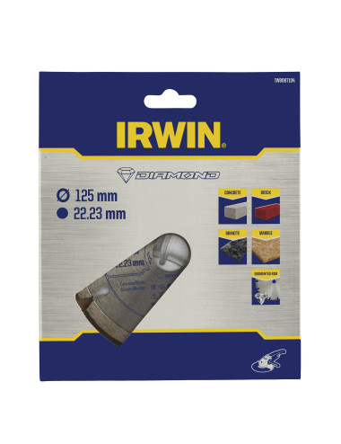 IRWIN TARCZA DIAMENTOWA 125mm x 22,23mm SEGMENTOWA