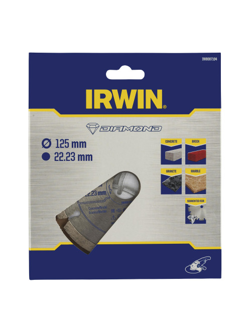 IRWIN TARCZA DIAMENTOWA 125mm x 22,23mm SEGMENTOWA