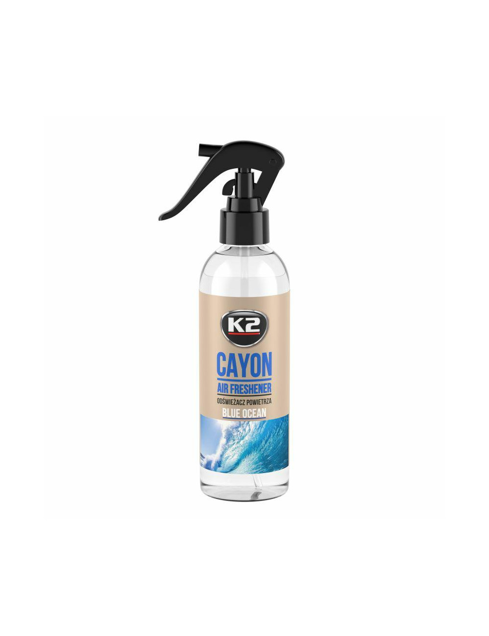 K2 ODŚWIEŻACZ POWIETRZA. DEOCAR BLUE OCEAN 250ML