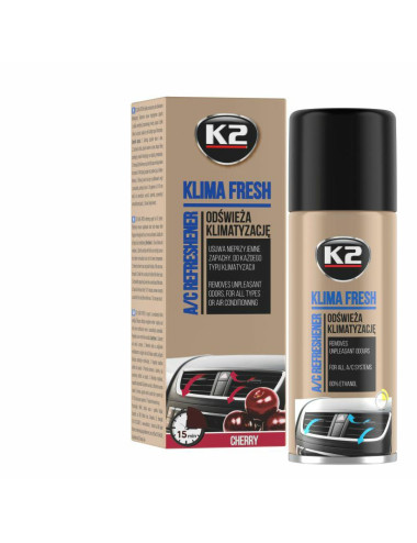 K2 ODŚWIEŻACZ KLIMA FRESH CHERRY 150 ML
