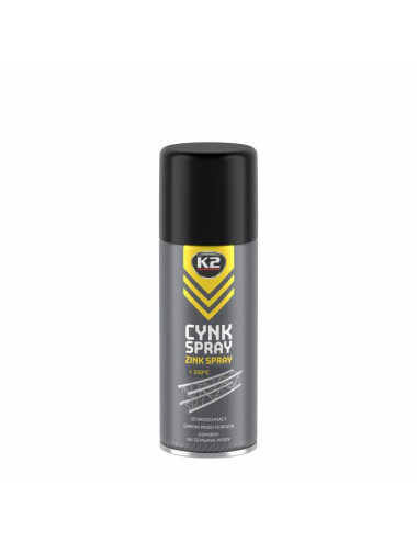K2 CYNK SPRAY 400ML ZABEZPIECZA KONSTRUKCJE STALOWE PRZED KOROZJĄ