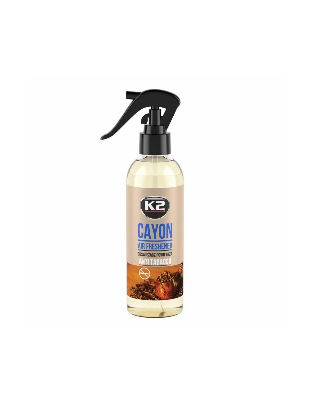 K2 ODŚWIERZACZ POWIETRZA CAYON ANTI TABACCO 250ML