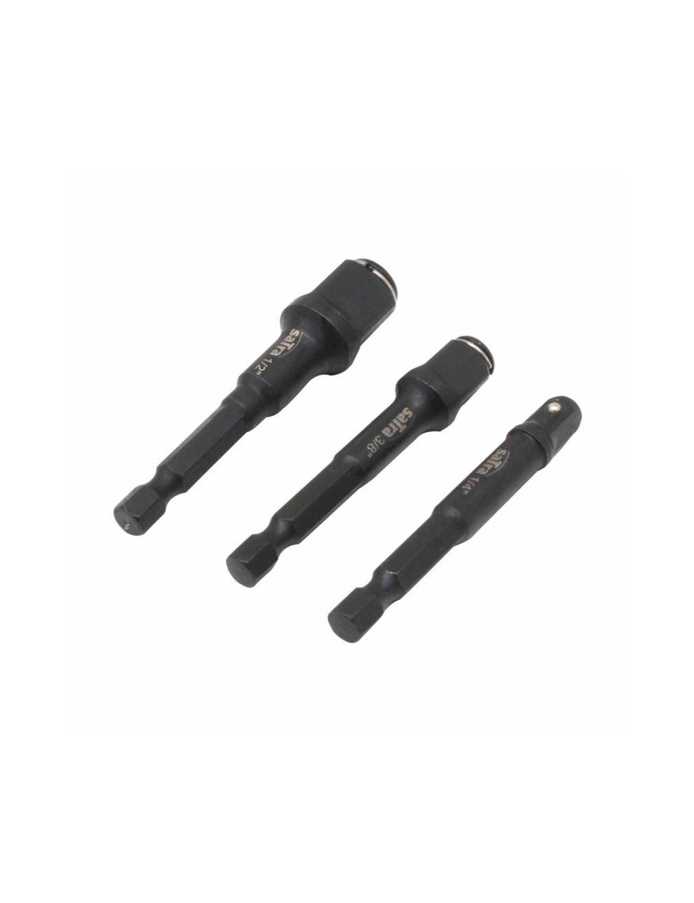 SATRA ZESTAW ADAPTERÓW DO BITÓW I NASADEK 1/4" 3/8" 1/2"
