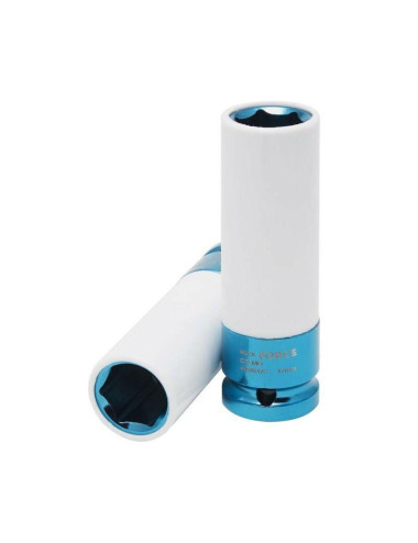 ROCKFORCE NASADKA 1/2" DŁUGA 6-K 17mm DO ALUFELG Z TULEJĄ