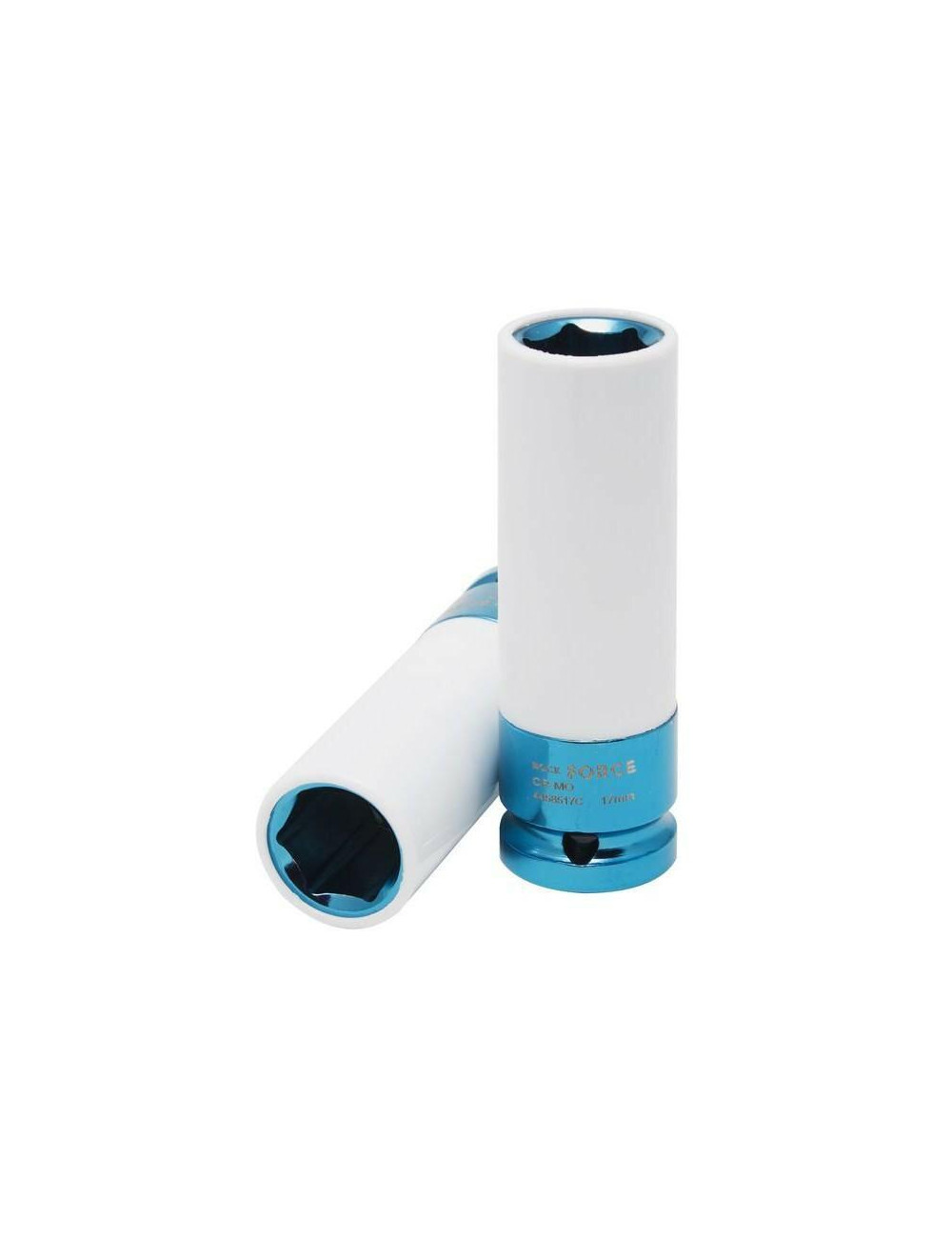 ROCKFORCE NASADKA 1/2" DŁUGA 6-K 17mm DO ALUFELG Z TULEJĄ