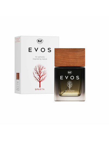 K2 PERFUMY DO SAMOCHODU EVOS SPARTA FLAKON 50ML