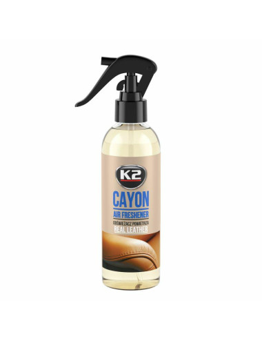 K2 ODŚWIEŻACZ POWIETRZA. DEOCAR REAL LEATHER 250ML