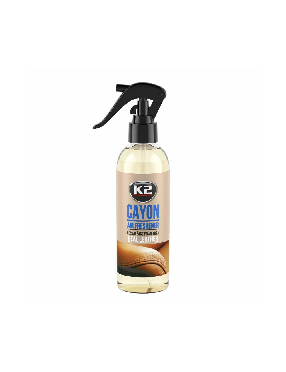 K2 ODŚWIEŻACZ POWIETRZA. DEOCAR REAL LEATHER 250ML