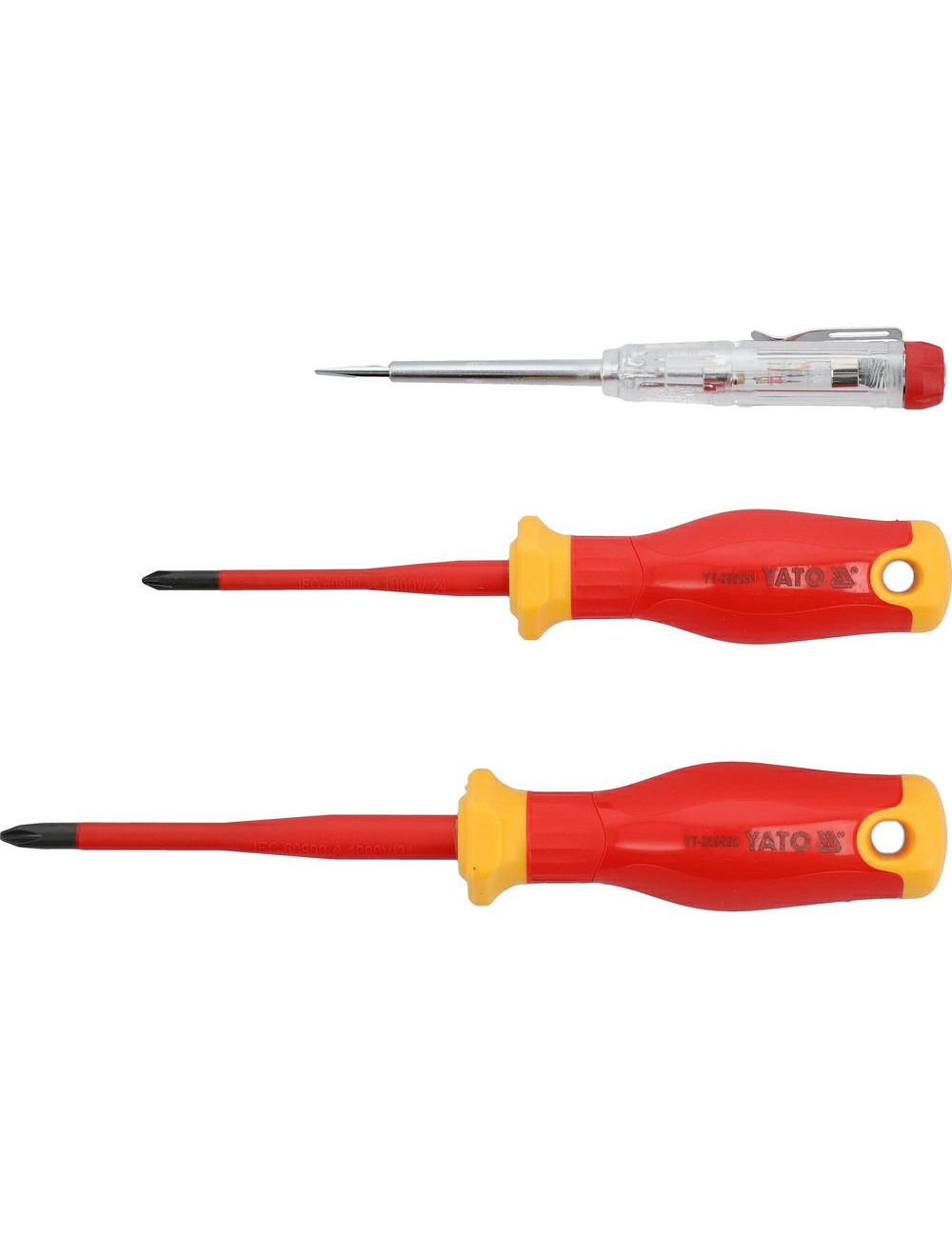 YATO WKRĘTAKI IZOLOWANE EXTRA SLIM 3szt.