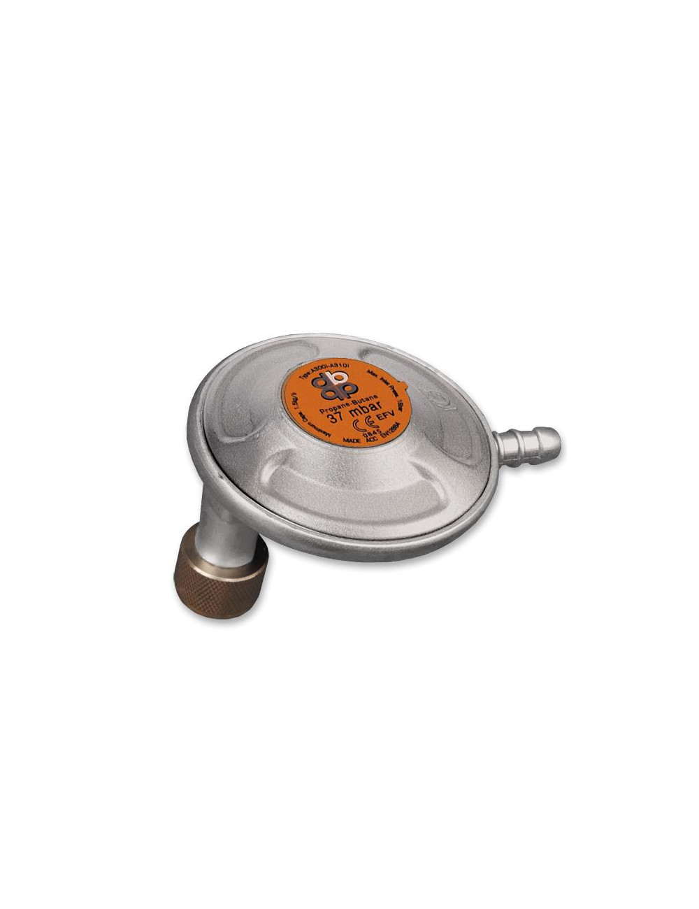 REDUKTOR GAZ.NISKIEGO CIŚ.KĄTOWY RGA310- 299, 37mbar, 1,5kg h