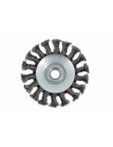 AWTOOLS SZCZOTKA STOŻKOWA 115mm M14 DRUT SKRĘCANY