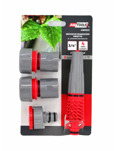 AWTOOLS ZESTAW ZRASZAJĄCY 4cz 3/4"