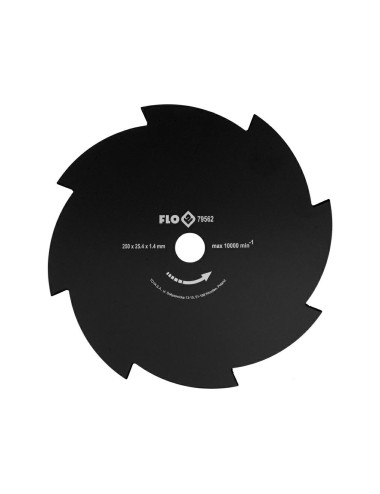 FLO NÓŻ DO KOSY TARCZA TNĄCA 8-ZĘBÓW 250 25,4mm