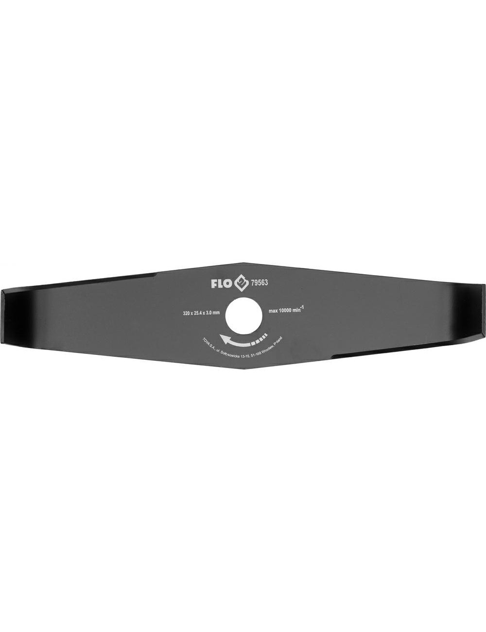 FLO NÓŻ DO KOSY ROZDRABNIAJĄCY 320 25,4mm