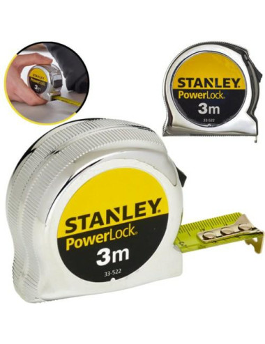 STANLEY MIARA ZWIJANA 3mx19mm MICRO POWERLOCK