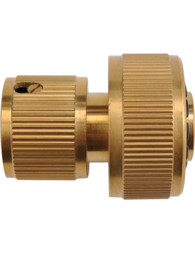 FLO SZYBKOZŁĄCZE WĘŻA 3/4"MOSIĘŻNE STOP