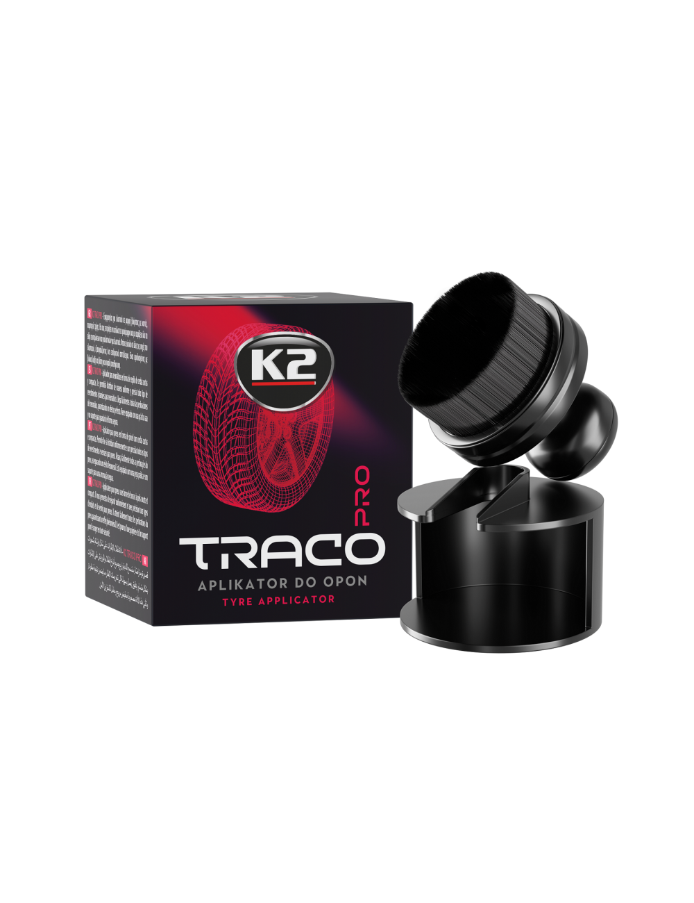 K2 SZCZOTKA APLIKATOR DO OPON TRACO PRO