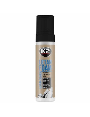 K2 PIANKA DO CZYSZCZENIA SKÓRY LETAN FOAM 200ML
