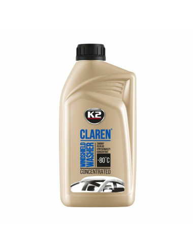 K2 KONCENTRAT ZIMOWEGO PŁYNU DO SPRYSKIWACZY CLAREN -80C 1L