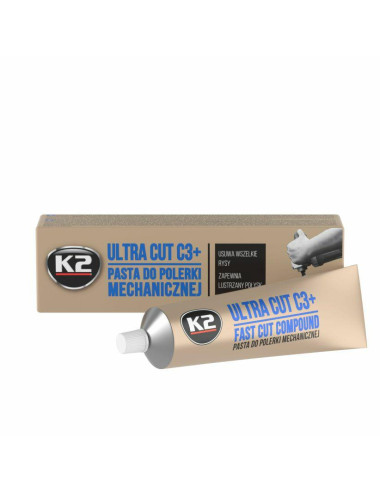 K2 PASTA DO POLERKI MECHANICZNEJ ULTRA CUT C3+ 100G